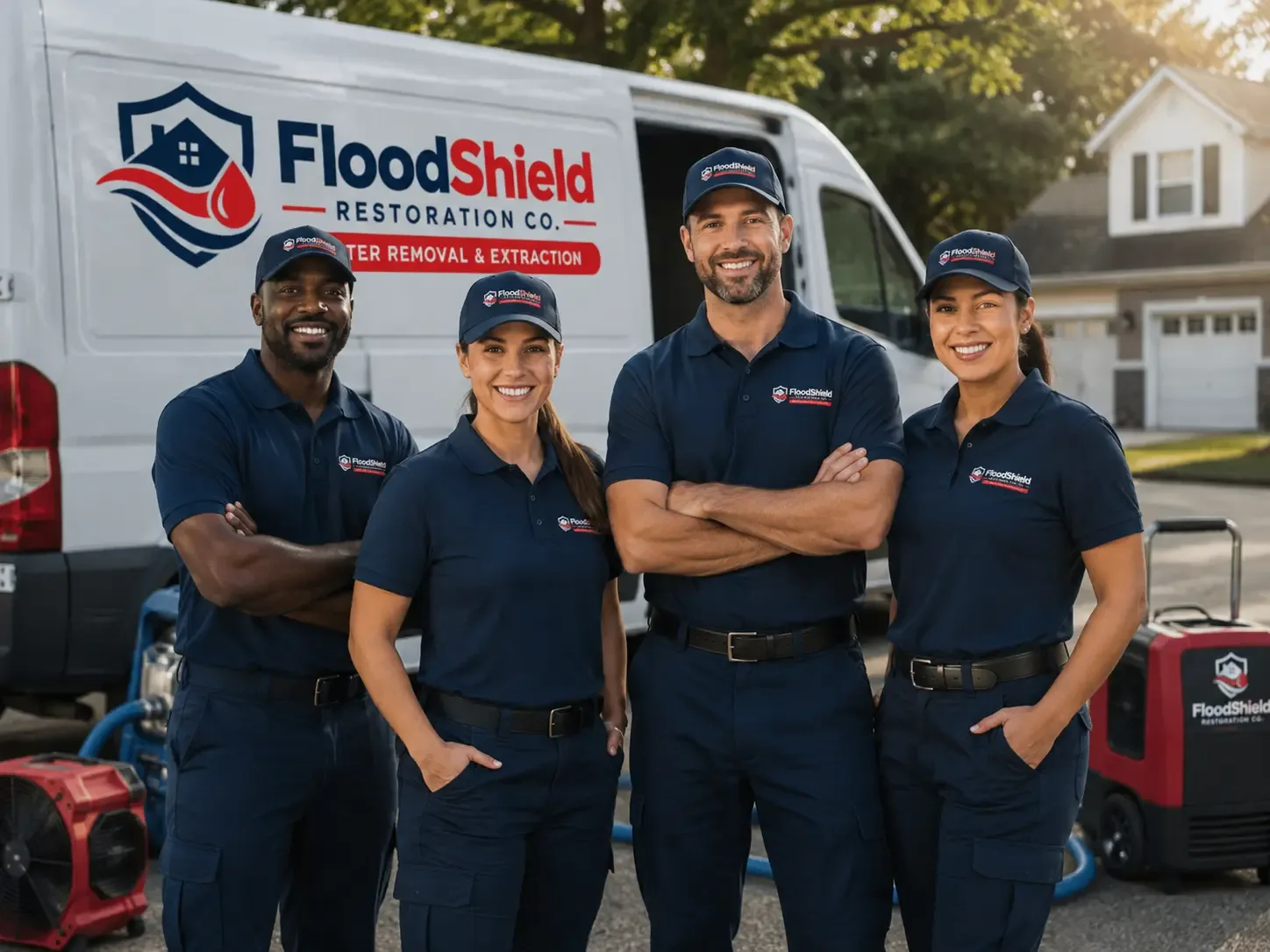 Flood Damage Restoration company in Bentonville, OH