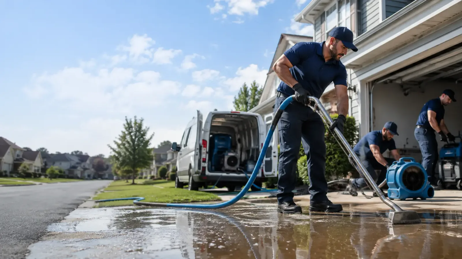 Flood Damage Restoration in Bentonville, OH